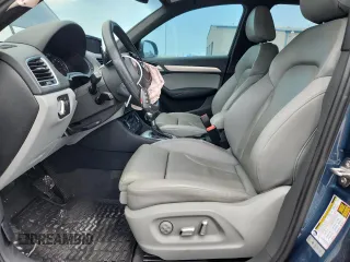 2018 Audi Q3 Premium Plus with VIN WA1JCCFS9JR014346, listed as a Copart auction lot 57994735 with 112,426 mi miles and Salvage title. Bid and sale history available at DreamBid. Image 7.
