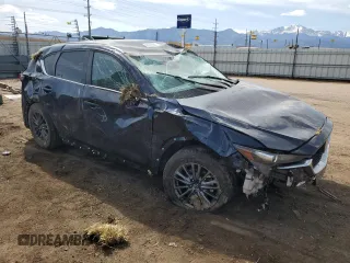 2020 Mazda CX-5 Touring with VIN JM3KFBCM7L0791785, listed as a Copart auction lot 50229385 with 41,737 mi miles and Salvage Title. Bid and sale history available at carsss.com. Image 4.