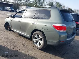2011 Toyota Highlander Limited with VIN 5TDYK3EH6BS041570, listed as a IAAI auction lot 41718357 with 1 mi miles. Bid and sale history available at carsss.com. Image 3.