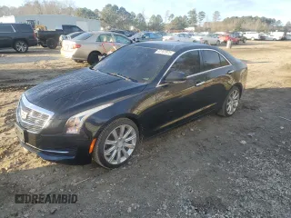 2016 Cadillac ATS Sedan Luxury Collection RWD with VIN 1G6AB5RX4G0195447, listed as a Copart auction lot 42167975 with 103,167 mi miles and Salvage Title. Bid and sale history available at carsss.com. Image 1.