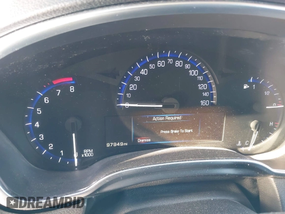 2015 Cadillac SRX Premium Collection with VIN 3GYFNGE38FS593965, listed as a IAAI auction lot 41602374 with 97,949 mi miles. Bid and sale history available at carsss.com. Image 7.