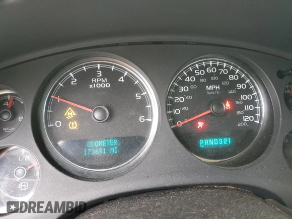 2007 Chevrolet Avalanche 3LT с VIN 3GNEC12077G296955, выставлен на аукционе Copart как лот 87707715 с пробегом 173 691 миль миль и Списание • Salvage title. История ставок и продаж доступна на DreamBid. Изображение 9.
