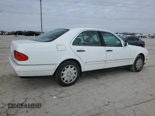 1998 Mercedes-Benz E-Class with VIN WDBJF65F4WA665505, listed as a Copart auction lot 42311695 with 389,016 mi miles and Salvage Title. Bid and sale history available at carsss.com. Image 3.