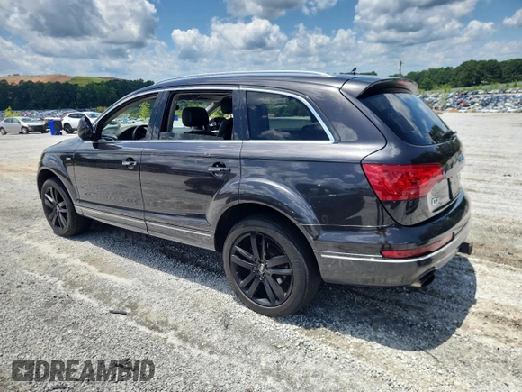 2015 Audi Q7 Premium Plus with VIN WA1LGAFE9FD010412, listed as a Copart auction lot 61998725 with 171,161 mi miles and Clean title. Bid and sale history available at DreamBid. Image 2.