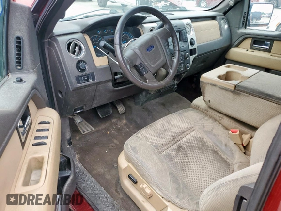 2013 Ford F-150 XL with VIN 1FTFX1EF5DFC26952, listed as a Copart auction lot 55121525 with 152,224 mi miles and Clean Title. Bid and sale history available at carsss.com. Image 8.