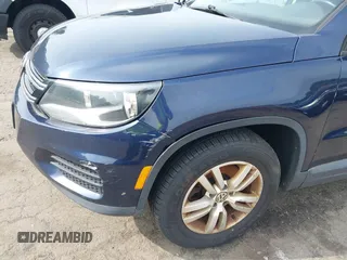2015 Volkswagen Tiguan S z VIN WVGBV7AX8FW503114, wystawiony jako IAAI lot #42397033 z przebiegiem 200 658 mil mil oraz . Historia ofert i sprzedaży dostępna na DreamBid. Obrazek 18.