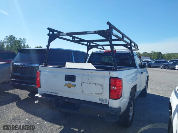 2018 Chevrolet Silverado 1500 Work Truck with VIN 1GCNCNEH3JZ336487, listed as a IAAI auction lot 41759351 with 93,111 mi miles. Bid and sale history available at carsss.com. Image 4.
