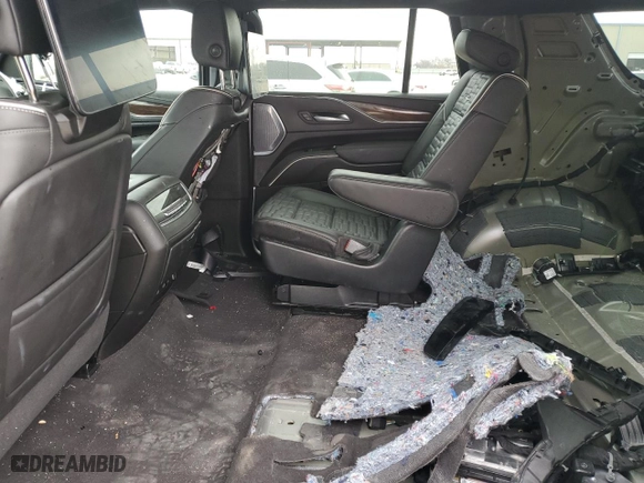 2023 Cadillac Escalade 4WD Sport Platinum with VIN 1GYS4GKL0PR438899, listed as a Copart auction lot 86210984 with 0 mi miles and Salvage Title. Bid and sale history available at carsss.com. Image 11.