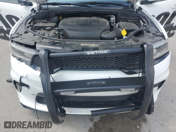 2021 Dodge Durango Pursuit z VIN 1C4RDJFG3MC763849, wystawiony jako Copart lot #61449195 z przebiegiem 46 907 mil mil oraz Szkoda całkowita • Salvage title. Historia ofert i sprzedaży dostępna na DreamBid. Obrazek 11.