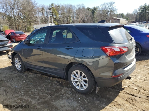 2020 Chevrolet Equinox LS with VIN 3GNAXSEV0LS558905, listed as a Copart auction lot 48924265 with 79,001 mi miles and Salvage Title. Bid and sale history available at carsss.com. Image 2.