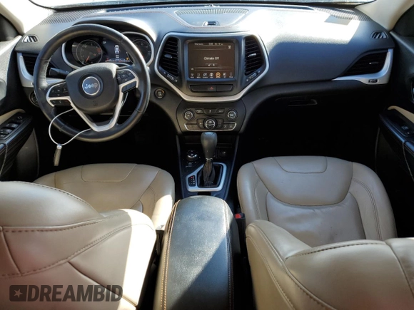 2016 Jeep Cherokee Limited with VIN 1C4PJMDB6GW335155, listed as a Copart auction lot 43545485 with 113,296 mi miles and Salvage title. Bid and sale history available at DreamBid. Image 8.