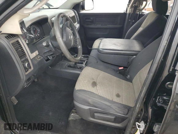 2012 Ram 2500 ST with VIN 3C6UD5CL9CG290612, listed as a Copart auction lot 53454485 with Not provided miles and Salvage title. Bid and sale history available at DreamBid. Image 7.