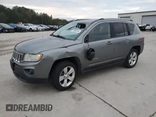 2012 Jeep Compass Sport with VIN 1C4NJDBB3CD522725, listed as a Copart auction lot 79387244 with 134,814 mi miles and Salvage Title. Bid and sale history available at carsss.com. Image 1.
