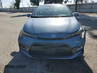 2022 Toyota Corolla SE with VIN JTDS4MCE6N3510323, listed as a Copart auction lot 49559575 with 38,024 mi miles and Salvage Title. Bid and sale history available at carsss.com. Image 5.