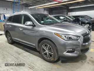 2017 Infiniti QX60 with VIN 5N1DL0MM4HC548613, listed as a Copart auction lot 47993765 with 96,334 mi miles and Salvage Title. Bid and sale history available at DreamBid. Image 4.