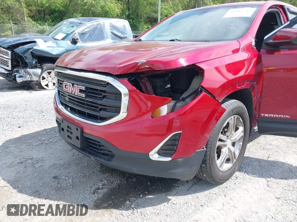 2019 GMC Terrain SLE with VIN 3GKALTEV4KL399376, listed as a IAAI auction lot 42143747 with 181,346 mi miles. Bid and sale history available at carsss.com. Image 6.