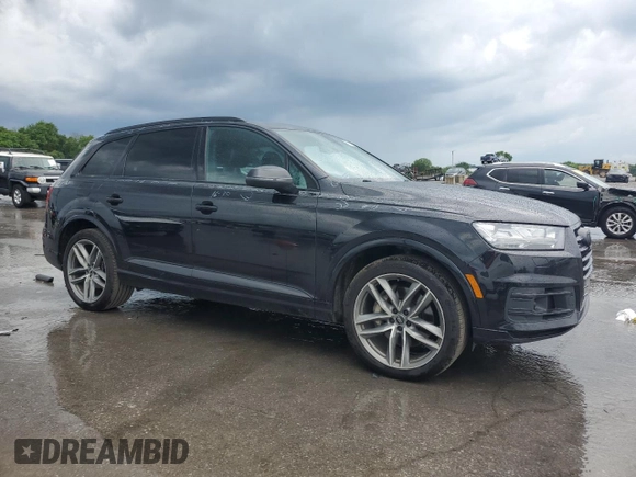 2017 Audi Q7 Prestige with VIN WA1VAAF71HD040809, listed as a Copart auction lot 59728235 with 109,168 mi miles and Salvage title. Bid and sale history available at DreamBid. Image 4.