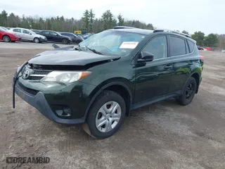 2013 Toyota RAV4 LE with VIN JTMBFREVXD5021592, listed as a IAAI auction lot 41901950 with 122,535 mi miles. Bid and sale history available at carsss.com. Image 18.