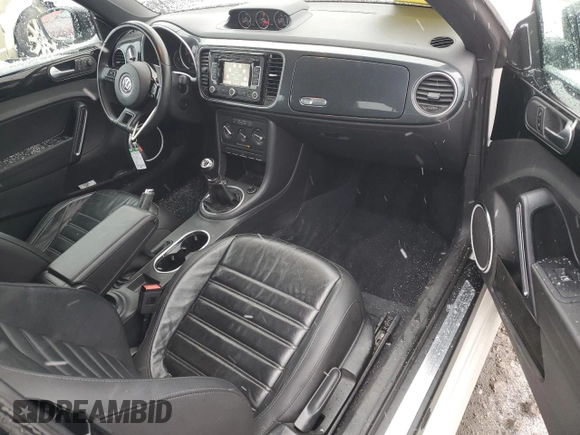 2013 Volkswagen Beetle with VIN 3VW8A7AT5DM811357, listed as a Copart auction lot 43783675 with Not Provided miles and Salvage Title. Bid and sale history available at DreamBid. Image 8.