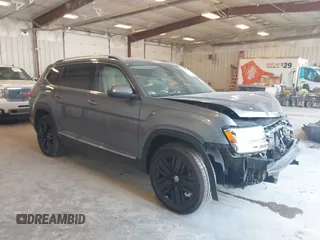 2019 Volkswagen Atlas SEL Premium with VIN 1V2NR2CAXKC611746, listed as a IAAI auction lot 42456966 with 43,737 mi miles and . Bid and sale history available at DreamBid. Image 1.