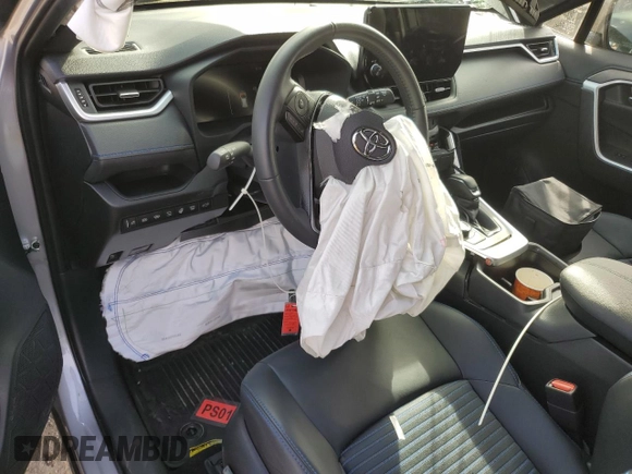 2024 Toyota RAV4 Hybrid XSE with VIN JTME6RFV1RD558568, listed as a Copart auction lot 47813575 with 12,382 mi miles and Salvage Title. Bid and sale history available at DreamBid. Image 8.