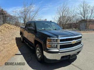 2014 Chevrolet Silverado 1500 Work Truck with VIN 3GCUKPEH8EG184450, listed as a Copart auction lot 54546705 with 132,536 mi miles and Clean Title. Bid and sale history available at DreamBid. Image 4.