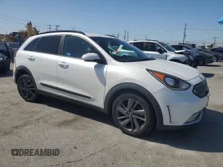 2017 Kia Niro EX with VIN KNDCC3LC1H5071637, listed as a Copart auction lot 52370975 with 80,656 mi miles and Salvage Title. Bid and sale history available at carsss.com. Image 4.