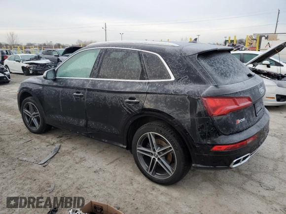 2018 Audi SQ5 Premium Plus with VIN WA1A4AFY6J2223865, listed as a Copart auction lot 43139545 with 123,936 mi miles and Clean Title. Bid and sale history available at DreamBid. Image 2.
