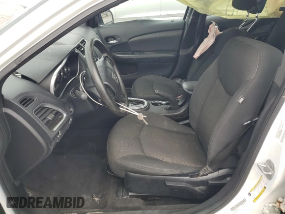 2013 Dodge Avenger with VIN 1C3CDZAB8DN665053, listed as a Copart auction lot 44249065 with 156,338 mi miles and Salvage Title. Bid and sale history available at DreamBid. Image 7.