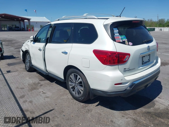 2018 Nissan Pathfinder SL with VIN 5N1DR2MN5JC610240, listed as a IAAI auction lot 41841057 with 100,217 mi miles and . Bid and sale history available at DreamBid. Image 3.