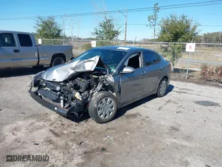 2022 Kia Rio S with VIN 3KPA24AD9NE464104, listed as a IAAI auction lot 41263477 with 52848 miles. Bid and sale history available at carsss.com. Image 17.