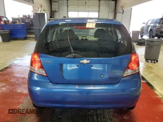 2006 Chevrolet Aveo LS z VIN KL1TD66666B555667, wystawiony jako Copart lot #56268585 z przebiegiem 42 939 mil mil oraz Tytuł czysty. Historia ofert i sprzedaży dostępna na DreamBid. Obrazek 6.