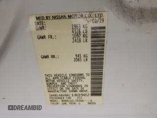 2019 Nissan Altima S with VIN 1N4BL4BV6KC180902, listed as a Copart auction lot 45063235 with 131,412 mi miles and Salvage Title. Bid and sale history available at DreamBid. Image 14.