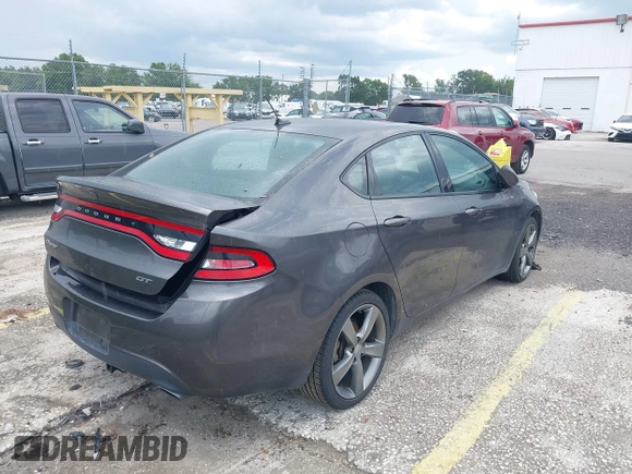 2014 Dodge Dart GT with VIN 1C3CDFEB9ED826915, listed as a IAAI auction lot 42673333 with 181,773 mi miles and . Bid and sale history available at DreamBid. Image 4.