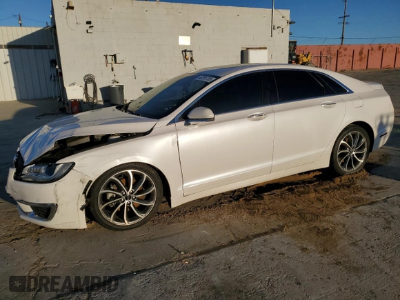 2019 Lincoln MKZ Reserve I with VIN 3LN6L5C95KR602349, listed as a Copart auction lot 46288785 with 57,071 mi miles and Salvage title. Bid and sale history available at DreamBid. Image 1.