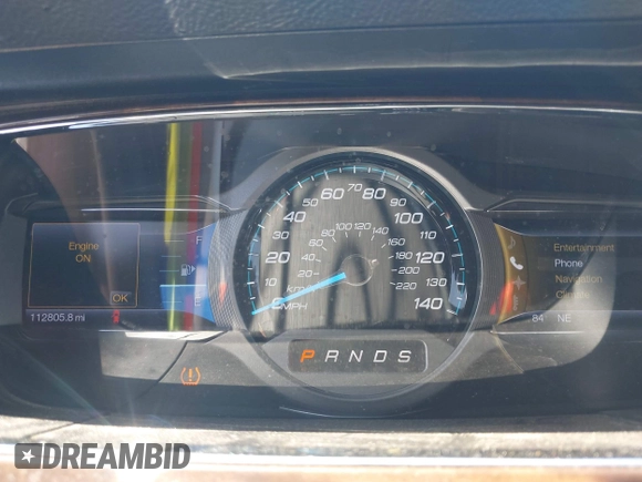2013 Ford Taurus Limited with VIN 1FAHP2J84DG187311, listed as a IAAI auction lot 42631258 with 112,805 mi miles and . Bid and sale history available at DreamBid. Image 7.
