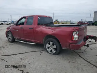 2012 Ram 1500 Express with VIN 1C6RD6FT3CS224217, listed as a Copart auction lot 44446595 with 143,565 mi miles and Salvage title. Bid and sale history available at DreamBid. Image 2.