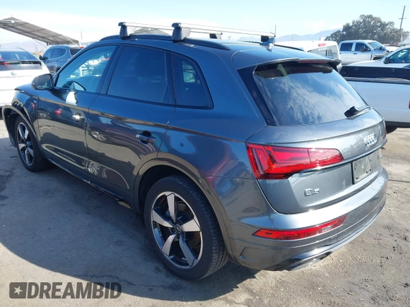 2022 Audi Q5 S line Premium Plus with VIN WA1EAAFY4N2006363, listed as a IAAI auction lot 41436673 with 31,745 mi miles. Bid and sale history available at carsss.com. Image 3.