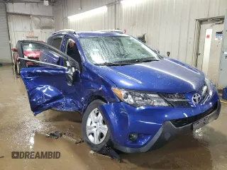 2014 Toyota RAV4 LE with VIN 2T3BFREVXEW144691, listed as a Copart auction lot 50532695 with 100,648 mi miles and Salvage Title. Bid and sale history available at DreamBid. Image 4.