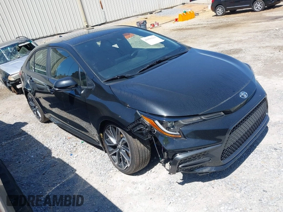 2022 Toyota Corolla SE with VIN JTDS4MCE0NJ091137, listed as a IAAI auction lot 41991211 with 41,304 mi miles and . Bid and sale history available at DreamBid. Image 1.
