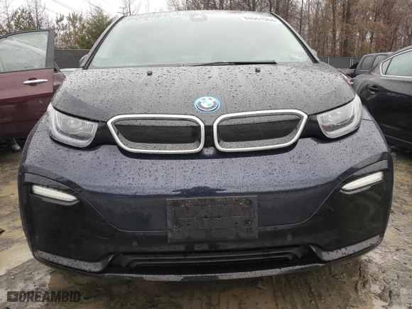 2019 BMW i3 s with VIN WBY8P8C58K7E75265, listed as a Copart auction lot 84561564 with 77,392 mi miles and Salvage Title. Bid and sale history available at carsss.com. Image 5.