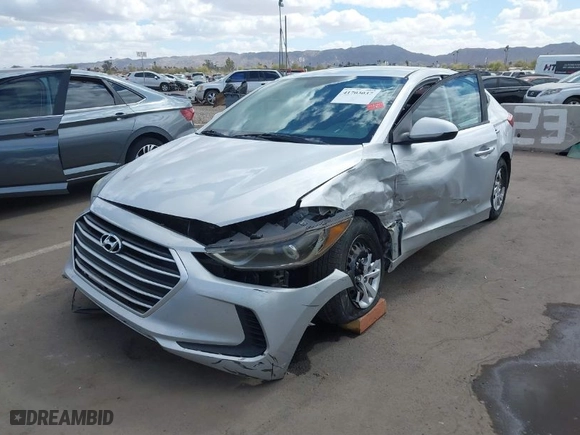 2018 Hyundai Elantra SE with VIN 5NPD74LF3JH392089, listed as a IAAI auction lot 41703037 with 163,964 mi miles. Bid and sale history available at carsss.com. Image 2.