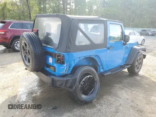 2012 Jeep Wrangler Sport with VIN 1C4AJWAG3CL144015, listed as a Copart auction lot 50969705 with 93,417 mi miles and Salvage title. Bid and sale history available at DreamBid. Image 3.