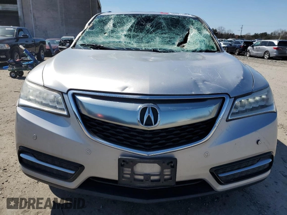 2014 Acura MDX Advance with VIN 5FRYD4H87EB036932, listed as a Copart auction lot 48427385 with Not Provided miles and Salvage Title. Bid and sale history available at DreamBid. Image 5.