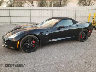 2014 Chevrolet Corvette 2LT with VIN 1G1YD3D71E5135510, listed as a Copart auction lot 82057744 with 71,644 mi miles and Salvage title. Bid and sale history available at DreamBid. Image 1.