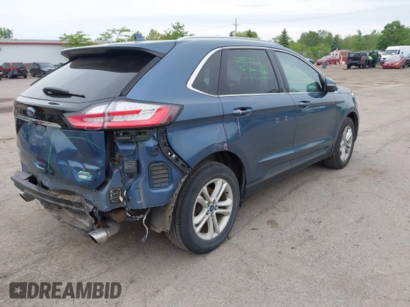 2019 Ford Edge SEL with VIN 2FMPK4J96KBC19149, listed as a IAAI auction lot 42307321 with 57,381 mi miles and . Bid and sale history available at DreamBid. Image 4.