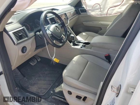 2018 Volkswagen Atlas SE with VIN 1V2PR2CA4JC520706, listed as a Copart auction lot 57173655 with 119,753 mi miles and Salvage title. Bid and sale history available at DreamBid. Image 7.