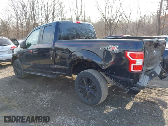 2020 Ford F-150 XL with VIN 1FTEX1EPXLFB60174, listed as a IAAI auction lot 41785994 with 59,496 mi miles. Bid and sale history available at carsss.com. Image 3.