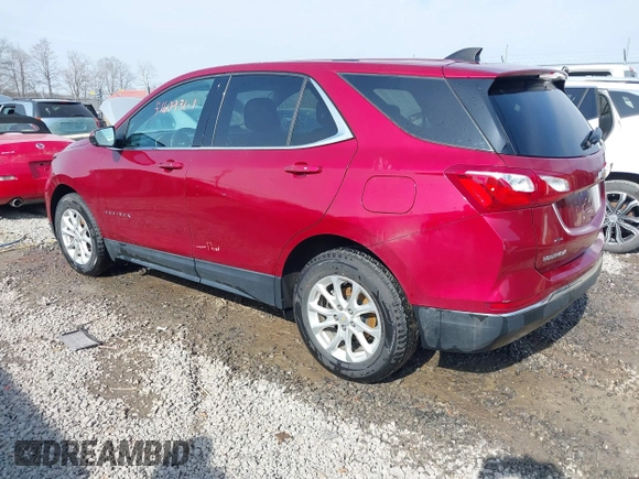 2018 Chevrolet Equinox LT z VIN 2GNAXSEV0J6223509, wystawiony jako IAAI lot #41609361 z przebiegiem 120 294 mil mil oraz . Historia ofert i sprzedaży dostępna na DreamBid. Obrazek 3.