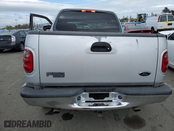2002 Ford F-150 XLT with VIN 1FTRW07602KE38959, listed as a Copart auction lot 50547095 with 160,908 mi miles and Salvage Title. Bid and sale history available at carsss.com. Image 6.